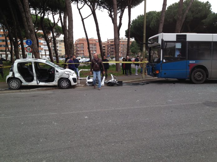 Incidente Ostia, incidente