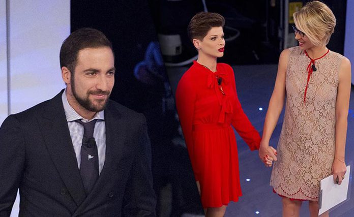 Gonzalo Higuain, Alessandra Amoroso, C'è Posta per Te, Maria De Filippi