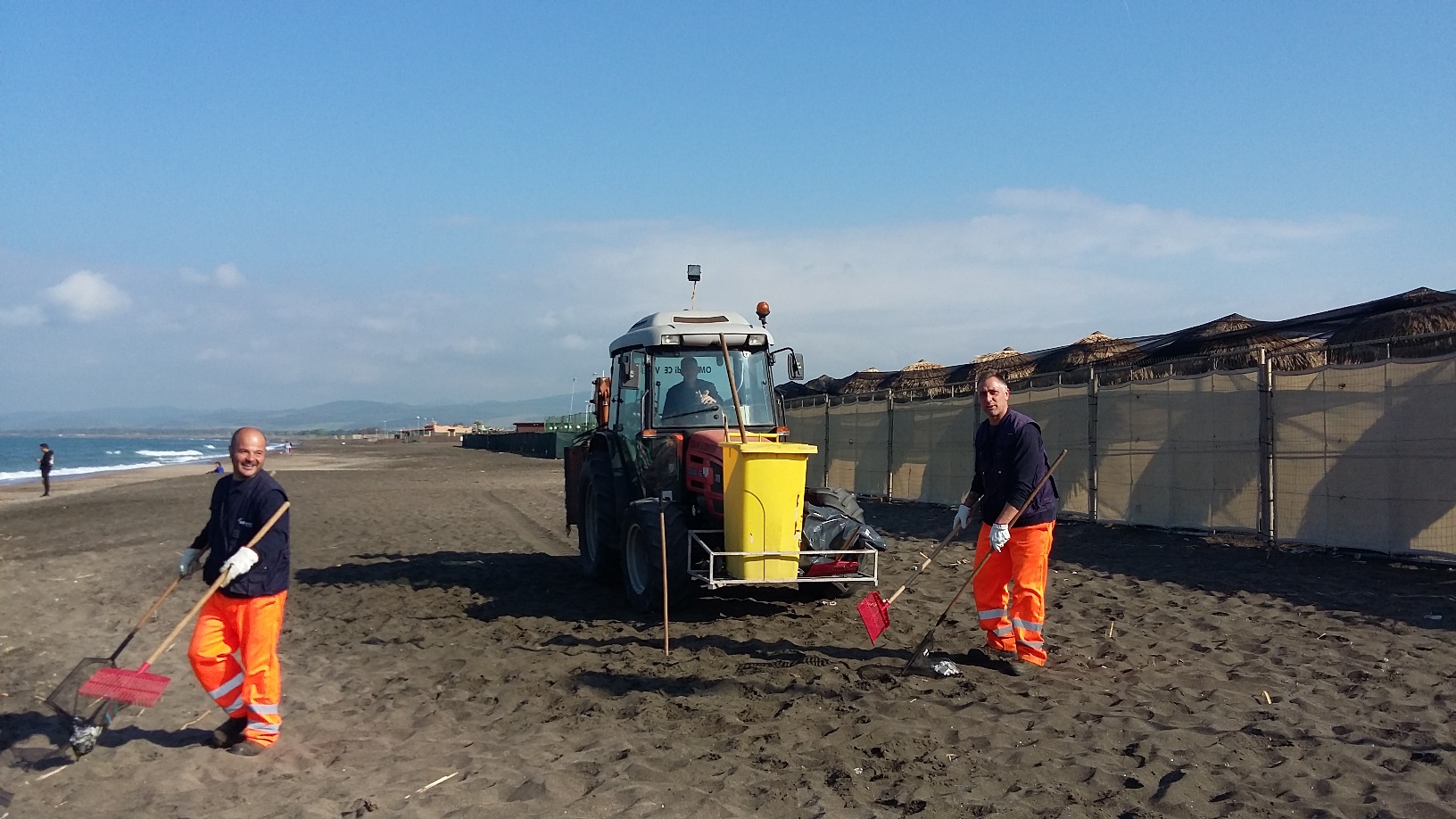 Pasqua, spiagge di Cerveteri pronte ad accogliere i turisti