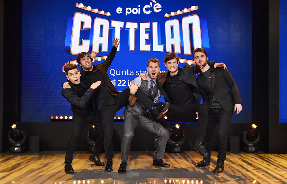 Alessandro Cattelan e gli Street Clerks